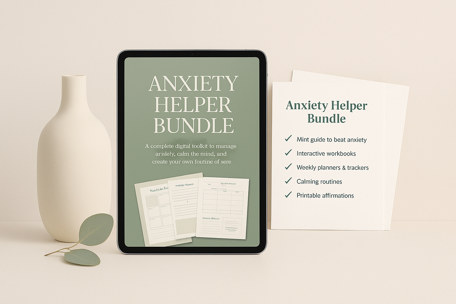 Anxiety Helper Bundle